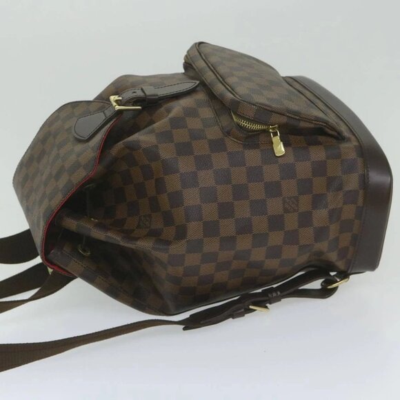 LOUIS VUITTON Damier Ebene Montsouris GM Backpack N51139 LV Auth am5291SAV - Picture 4 of 16